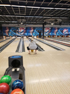 Youth bowling.