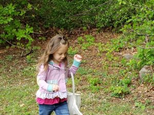Easter egg hunt.
